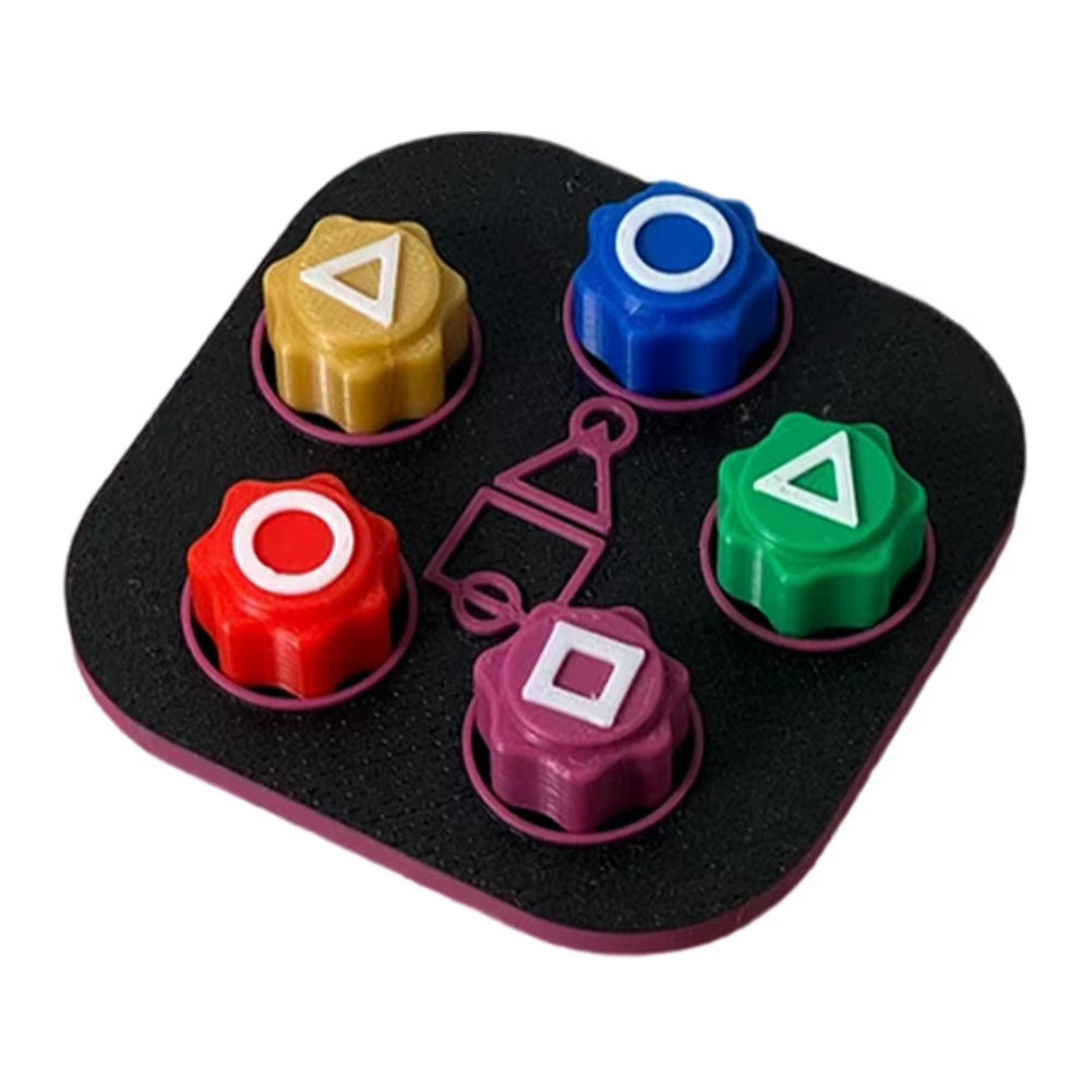 5Pcs Dice Gonggi Jack Stone Pebbles Set Stone Catching Party Game Funny Gonggi Korea Game Hand Eye Coordination Training Toy